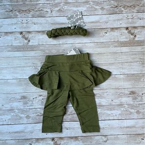 Kate Quinn Skirted Leggings and Matching Headband